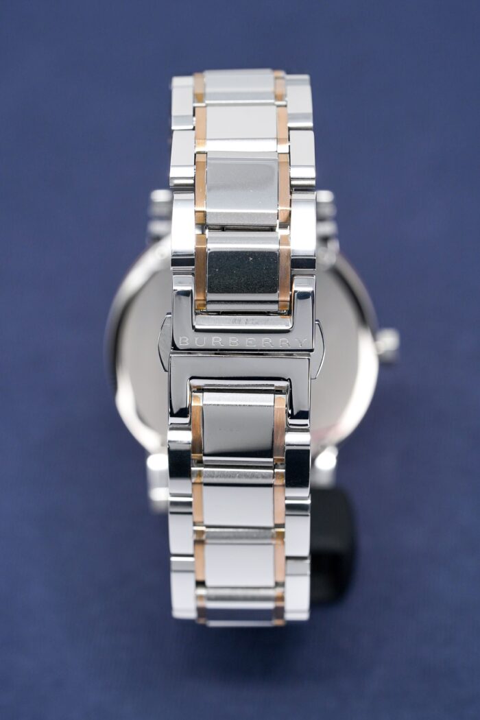 Burberry Unisex Watch The City 38mm Two Tone Rose Gold - BU9006 - Image 2