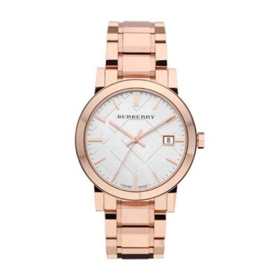 Burberry Unisex Watch The City Rose Gold 38mm - BU9004