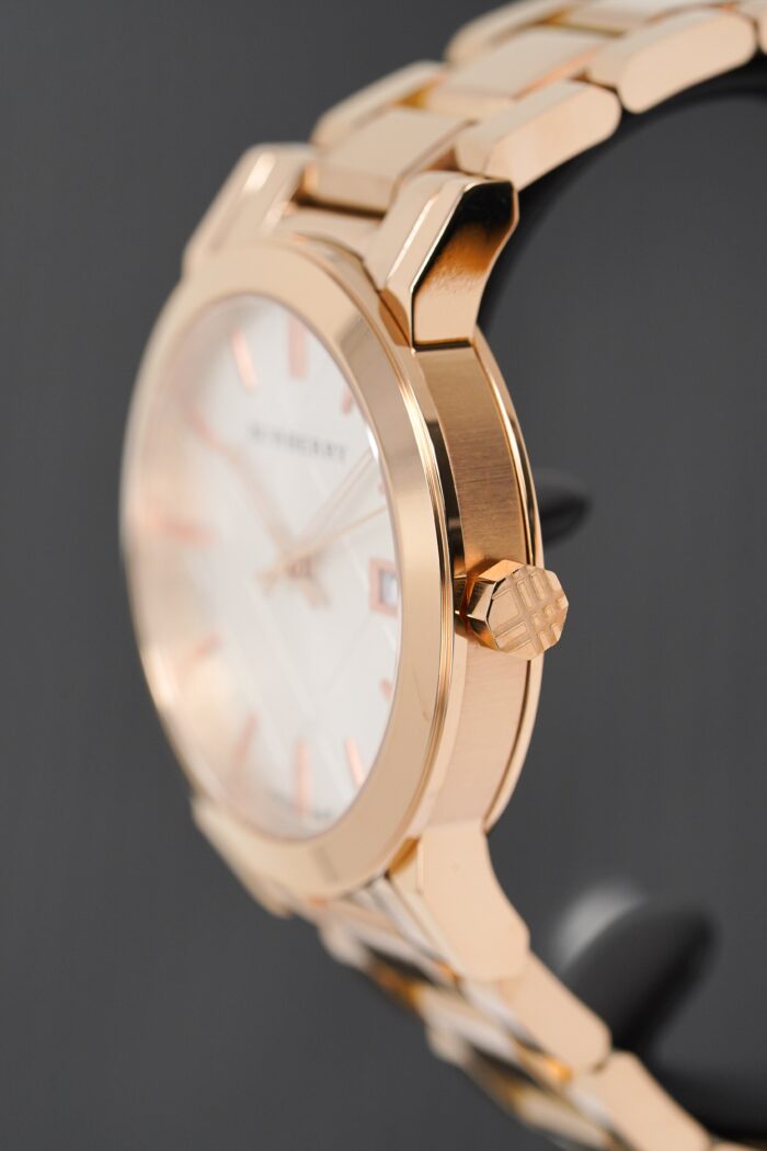 Burberry Unisex Watch The City Rose Gold 38mm - BU9004 - Image 4