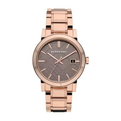 Burberry Unisex Watch The City Rose Gold 38mm - BU9005