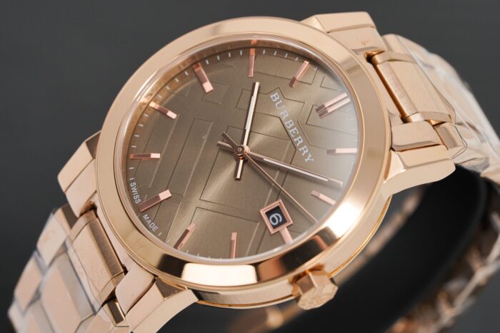 Burberry Unisex Watch The City Rose Gold 38mm - BU9005 - Image 3