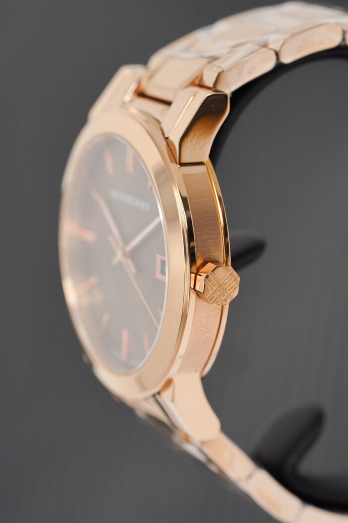 Burberry Unisex Watch The City Rose Gold 38mm - BU9005 - Image 5