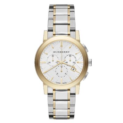 Burberry Watch Chronograph 38mm Two Tone Gold - BU9751
