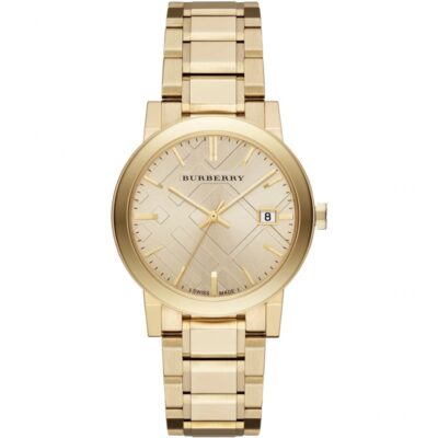 Burberry Watch The City Yellow Gold - BU9033