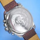 Diesel Men's Chronograph Mega Chief Blue Brown Watch - DZ4281