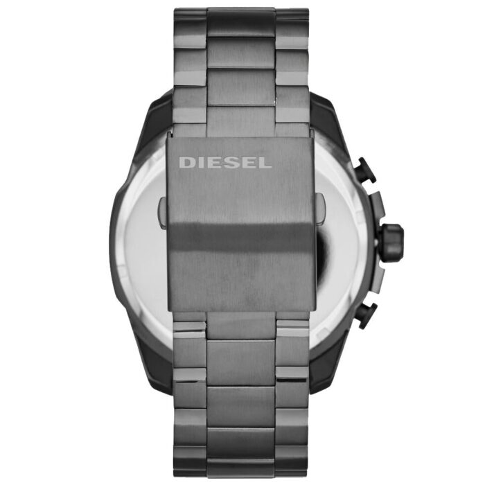 Diesel Men's Silver Mega Chief Chronograph Watch - DZ4329 - Image 2