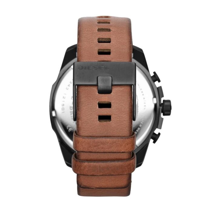 Diesel Men's Mega Chief Brown Chronograph Watch - DZ4343 - Image 2