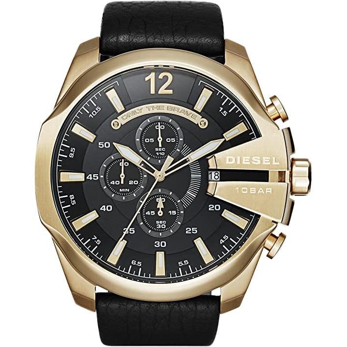 Diesel Men's Gold Mega Chief Chronograph Watch - DZ4344