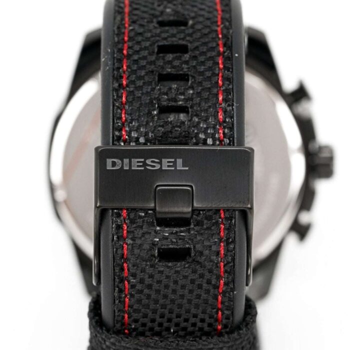 Diesel Men's Chronograph Mega Chief Black Grey Watch - DZ4512 - Image 3