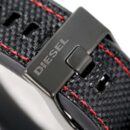 Diesel Men's Chronograph Mega Chief Black Grey Watch - DZ4512