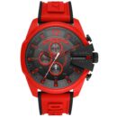 Diesel Men's Chronograph Mega Chief Red Watch - DZ4526