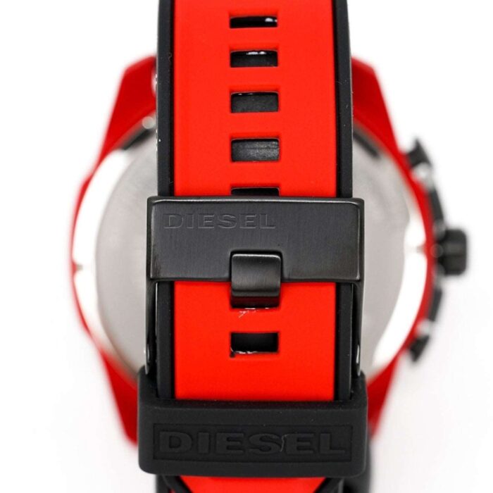 Diesel Men's Chronograph Mega Chief Red Watch - DZ4526 - Image 3