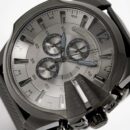 Diesel Men's Chronograph Mega Chief Gunmetal Mesh Watch - DZ4527