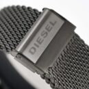 Diesel Men's Chronograph Mega Chief Gunmetal Mesh Watch - DZ4527