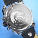 Diesel Men's Chronograph Big Daddy Silver Black Watch - DZ7125