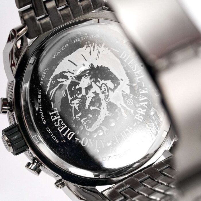 Diesel Men's Chronograph Big Daddy Gun Metal Watch - DZ7247 - Image 5