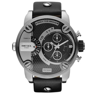 Diesel Men's Black Little Daddy Chronograph Watch - DZ7256