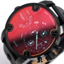 Diesel Men's Chronograph Little Daddy Blue Black Watch - DZ7257