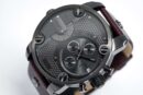 Diesel Men's Chronograph Little Daddy Gun Metal Brown Watch - DZ7258