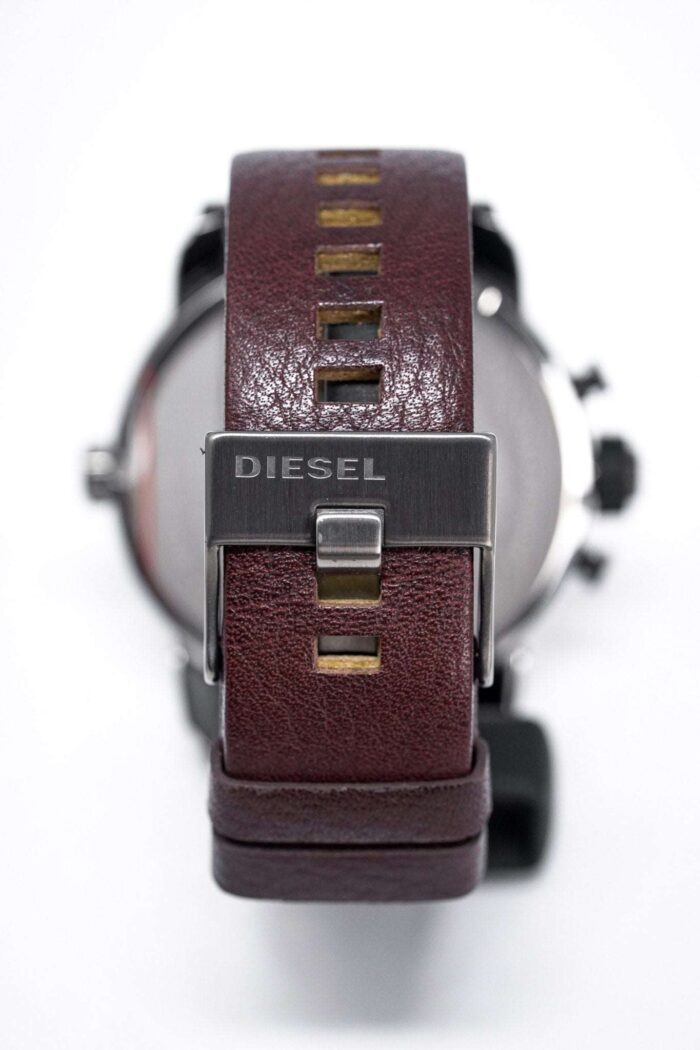 Diesel Men's Chronograph Little Daddy Gun Metal Brown Watch - DZ7258 - Image 9
