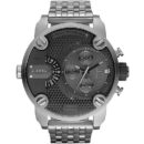 Diesel Men's Chronograph Little Daddy Black Silver Watch - DZ7259