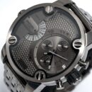 Diesel Men's Chronograph Little Daddy Gun Metal Watch - DZ7263
