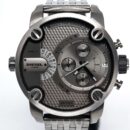 Diesel Men's Chronograph Little Daddy Gun Metal Watch - DZ7263