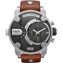 Diesel Men's Little Daddy Brown Chronograph Watch - DZ7264