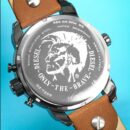 Diesel Men's Chronograph Little Daddy White Brown Watch - DZ7269