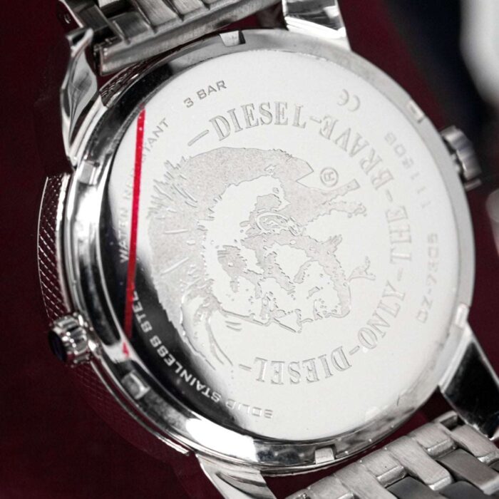 Diesel Men's Mini Daddy Silver Watch - DZ7305 - Image 4