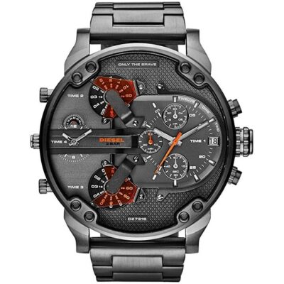 Diesel Men's Gunmetal Mr Daddy 2.0 Chronograph Watch - DZ7315
