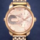 Diesel Men's Mini Daddy Rose Gold Watch - DZ7318