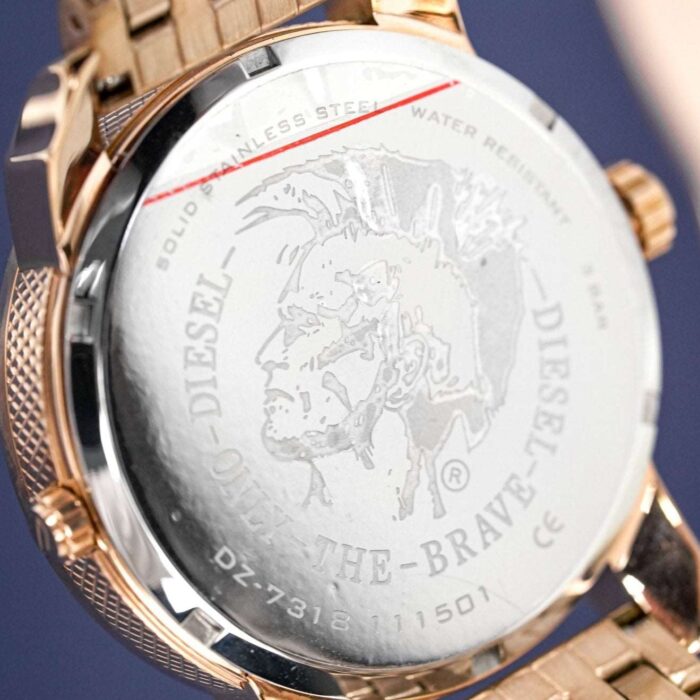 Diesel Men's Mini Daddy Rose Gold Watch - DZ7318 - Image 4