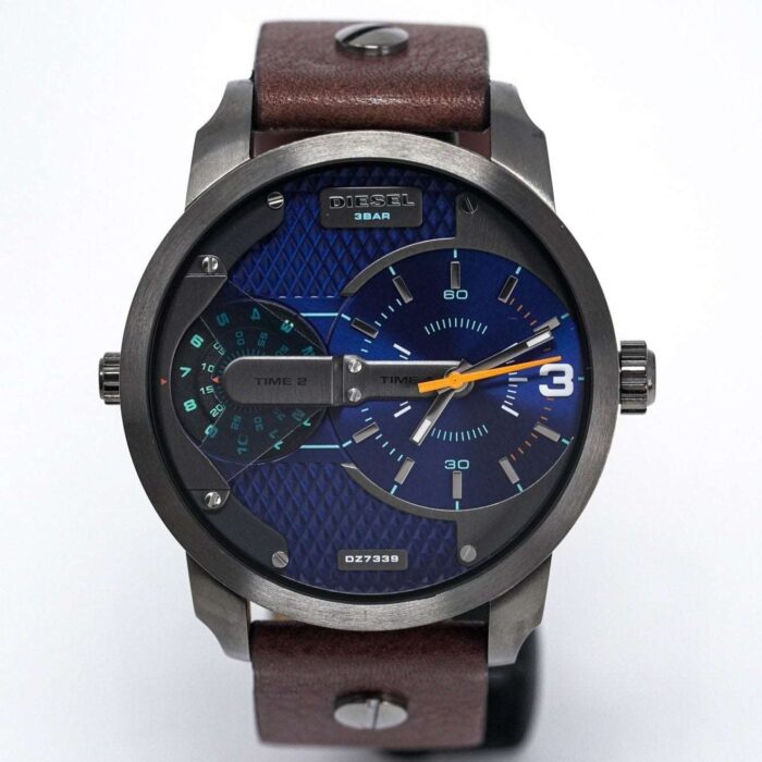 Diesel Men's Mini Daddy Gun Metal Watch - DZ7339 - Image 4