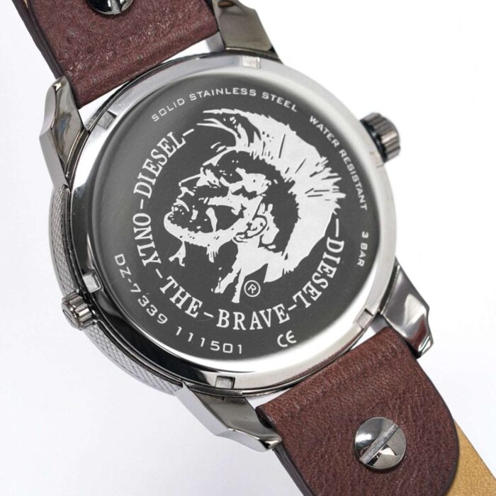 Diesel Men's Mini Daddy Gun Metal Watch - DZ7339 - Image 5