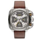 Diesel Men's Bamf Beige Leather Chronograph Watch - DZ7343