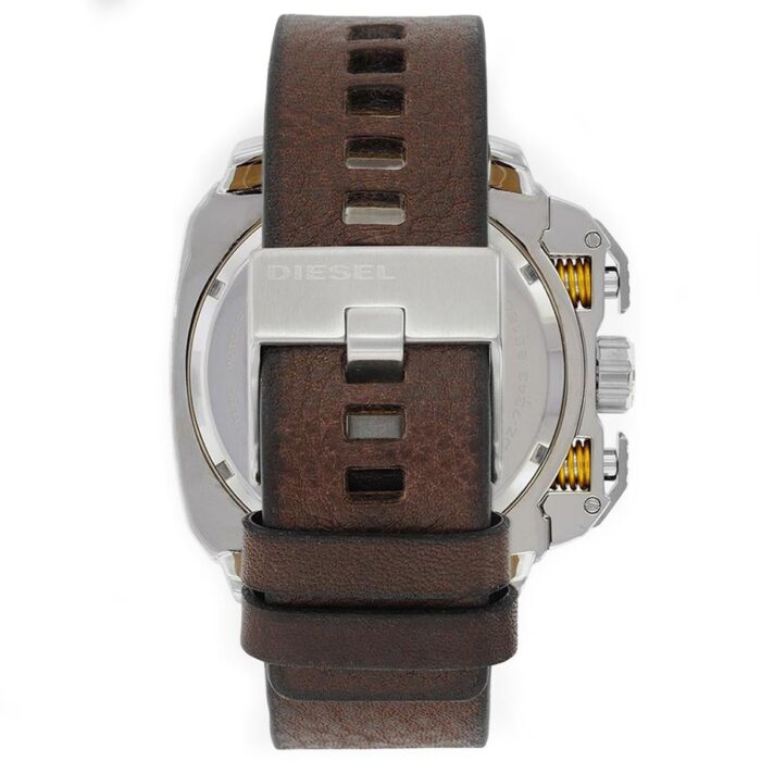 Diesel Men's Bamf Beige Leather Chronograph Watch - DZ7343 - Image 2