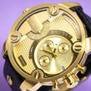 Diesel Men's Chronograph Little Daddy Gold Watch - DZ7363