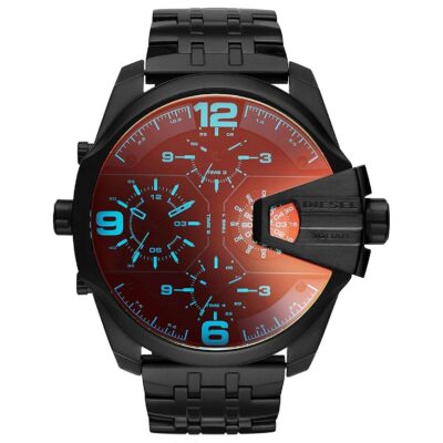Diesel Men's Uber Chief Black Chronograph Watch - DZ7373