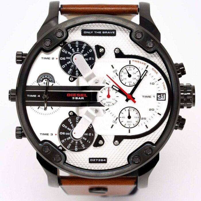 Diesel Men's Chronograph Mr Daddy 2.0 Brown Watch - DZ7394 - Image 4