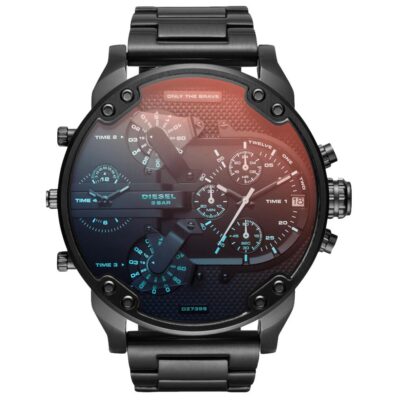 Diesel Men's Mr Daddy 2.0 Black Watch - DZ7395
