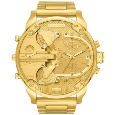 Diesel Men's Chronograph Mr Daddy 2.0 Yellow Gold Watch - DZ7399