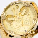Diesel Men's Chronograph Mr Daddy 2.0 Yellow Gold Watch - DZ7399
