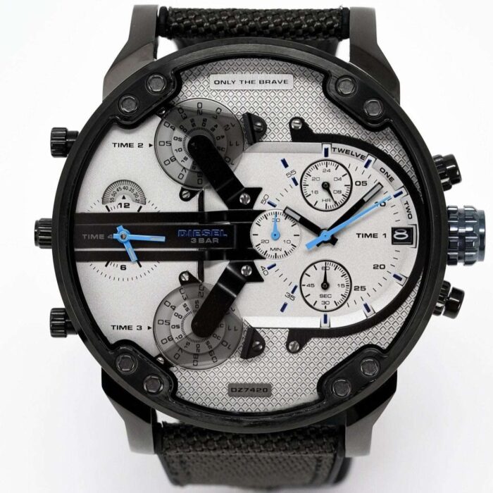 Diesel Men's Chronograph Mr Daddy 2.0 Grey Watch - DZ7420 - Image 5