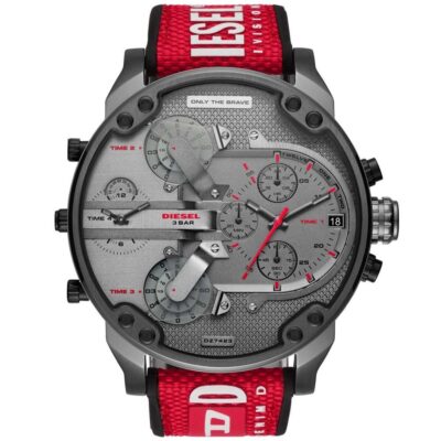 Diesel Men's Chronograph Mr Daddy 2.0 Red Watch - DZ7423