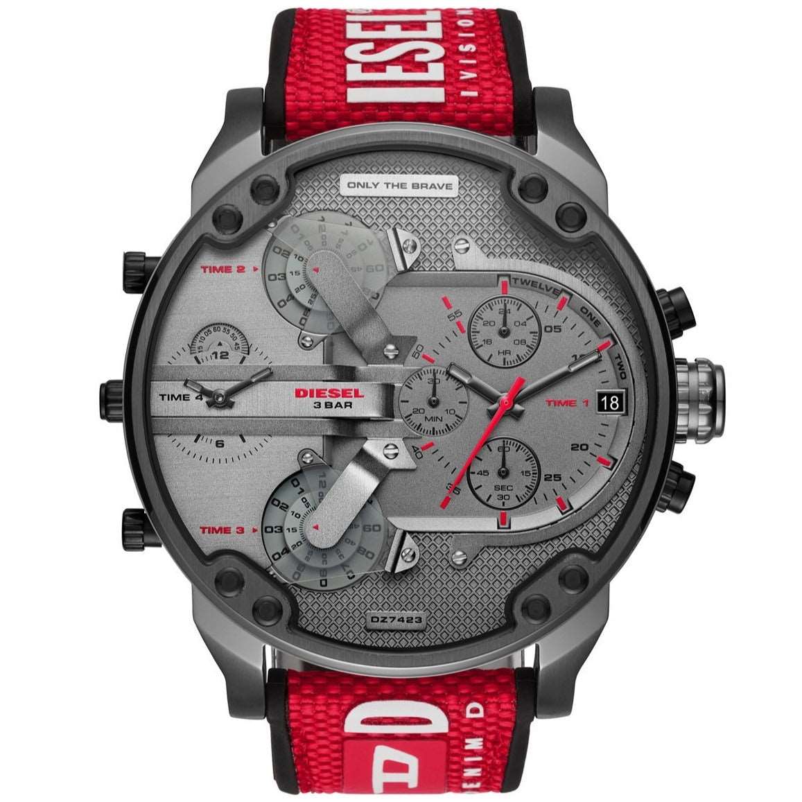 Diesel Men's Chronograph Mr Daddy 2.0 Red Watch - DZ7423