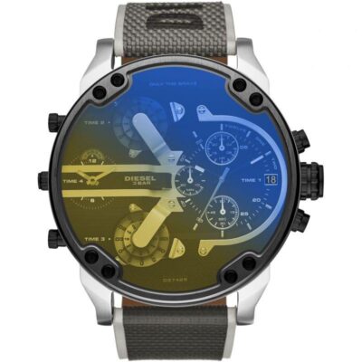 Diesel Men's Chronograph Mr Daddy 2.0 Black Watch - DZ7429