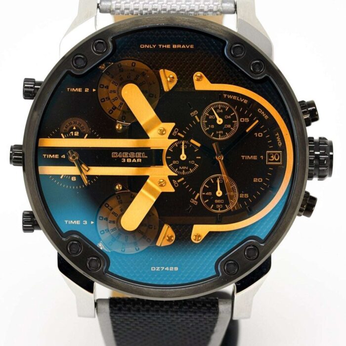 Diesel Men's Chronograph Mr Daddy 2.0 Black Watch - DZ7429 - Image 4