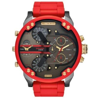 Diesel Men's Chronograph Mr Daddy 2.0 Red Watch - DZ7430