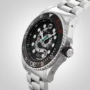 Gucci Dive Men's 45mm Automatic Stainless Steel Watch - Black Dial - YA136218